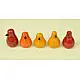 Etikoppaka ⛄ Penguin ⛄ 2 { set of 5 }
